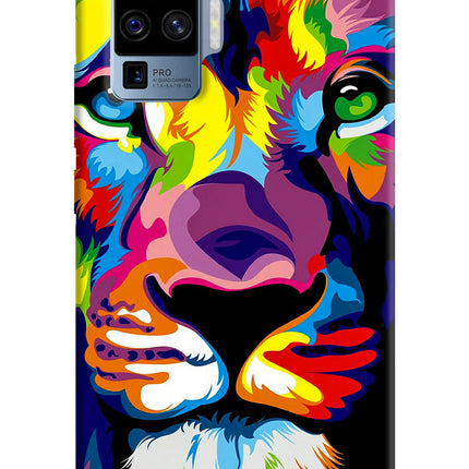 Lion Vivo X50 Pro Hard Case Back Cover by Casekaro