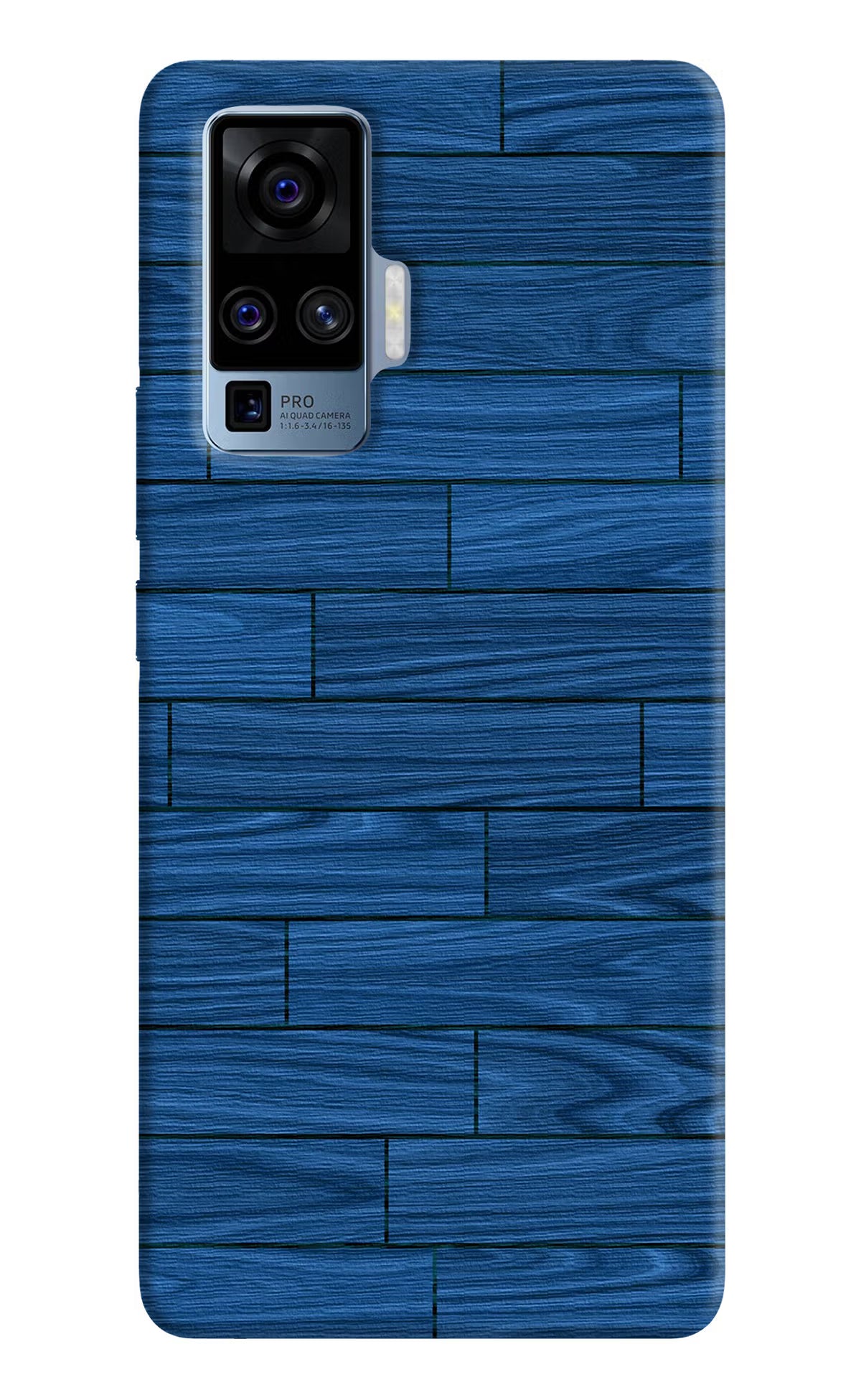 Wooden Texture Vivo X50 Pro Hard Case Back Cover by Casekaro