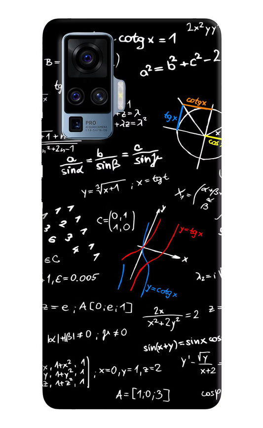Mathematics Formula Vivo X50 Pro Hard Case Back Cover by Casekaro
