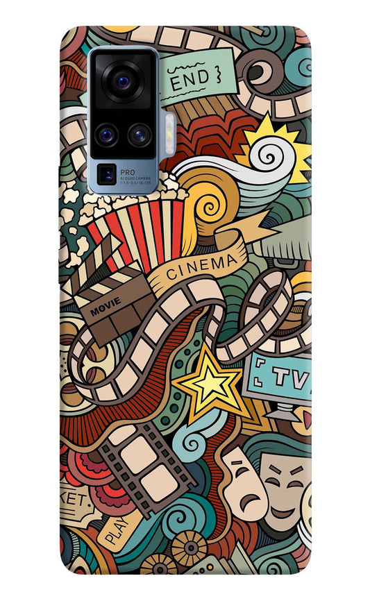 Cinema Abstract Vivo X50 Pro Hard Case Back Cover by Casekaro