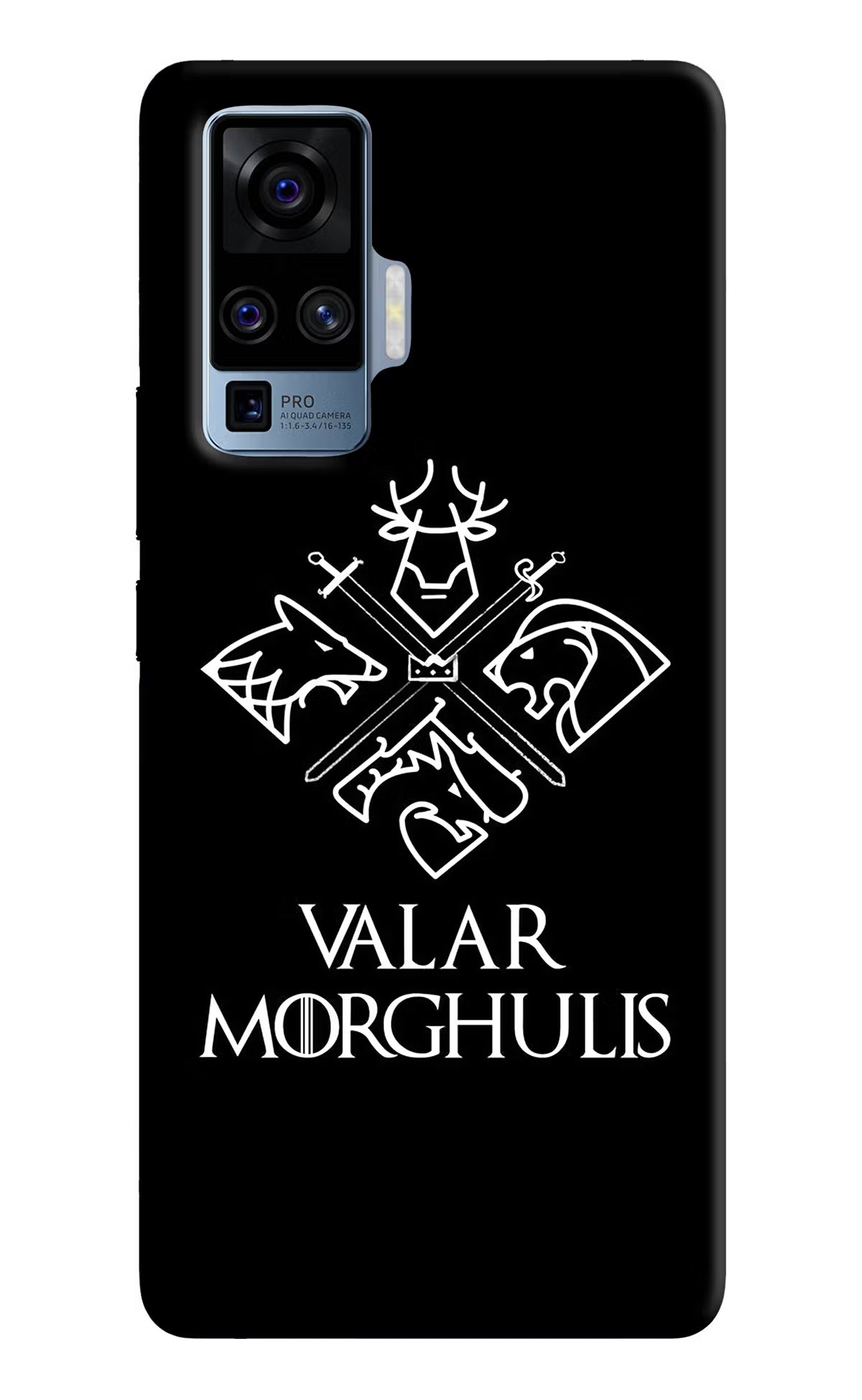 Valar Morghulis | Game Of Thrones Vivo X50 Pro Hard Case Back Cover by Casekaro