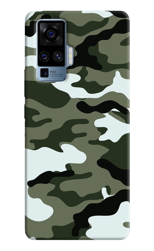 Camouflage Vivo X50 Pro Hard Case Back Cover by Casekaro