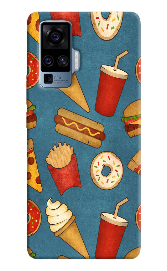 Foodie Vivo X50 Pro Hard Case Back Cover by Casekaro
