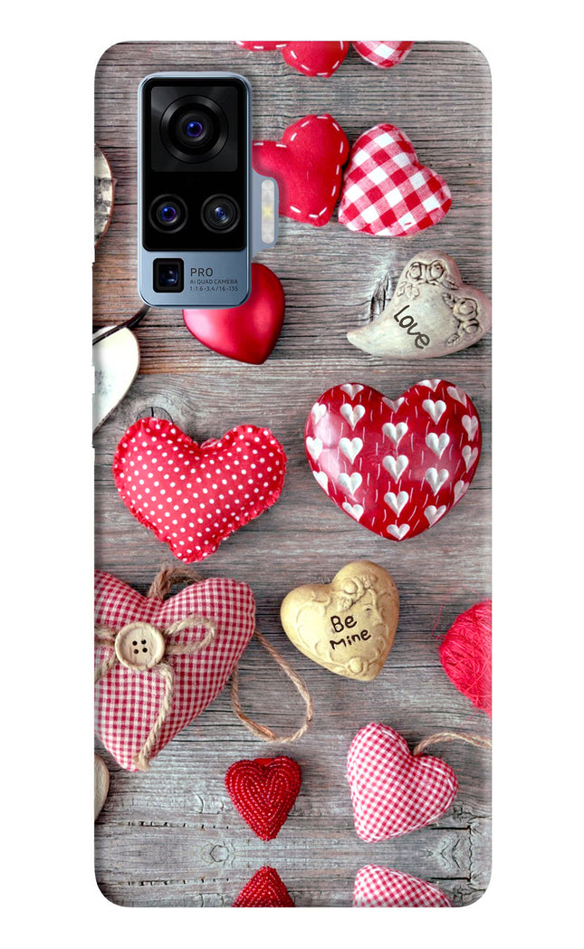 Love Wallpaper Vivo X50 Pro Hard Case Back Cover by Casekaro