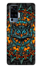 Angry Owl Art Vivo X50 Pro Hard Case Back Cover by Casekaro