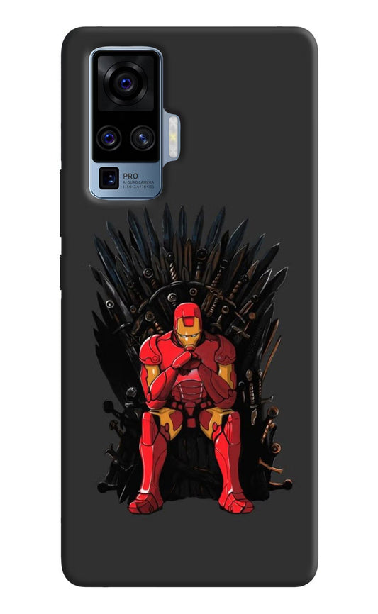Ironman Throne Vivo X50 Pro Hard Case Back Cover by Casekaro