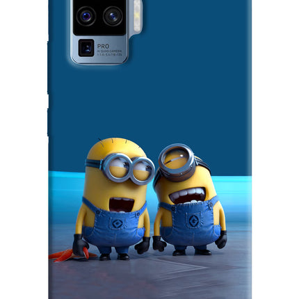 Minion Laughing Vivo X50 Pro Hard Case Back Cover by Casekaro