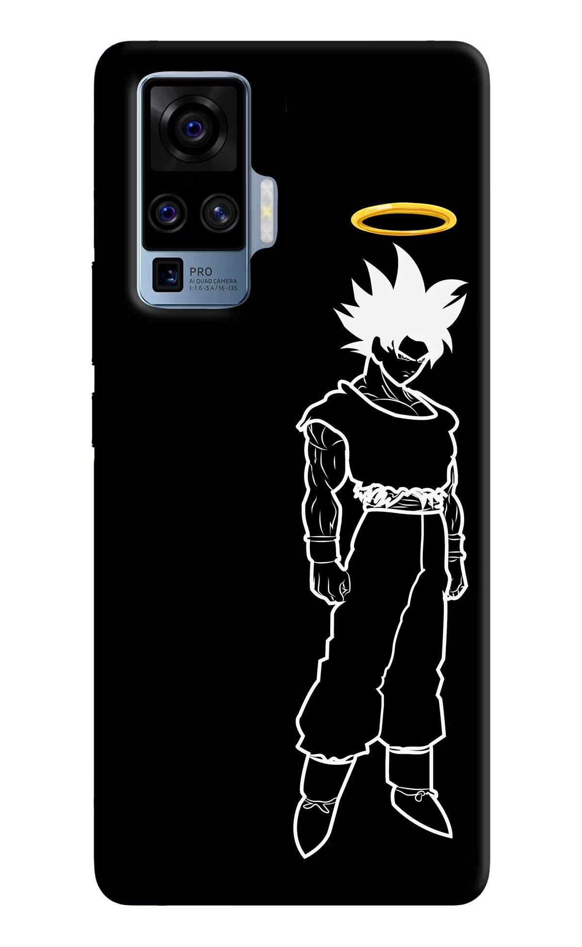 DBS Character Vivo X50 Pro Hard Case Back Cover by Casekaro