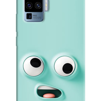 Funny Cartoon Vivo X50 Pro Hard Case Back Cover by Casekaro
