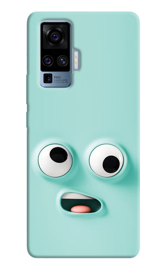 Funny Cartoon Vivo X50 Pro Hard Case Back Cover by Casekaro