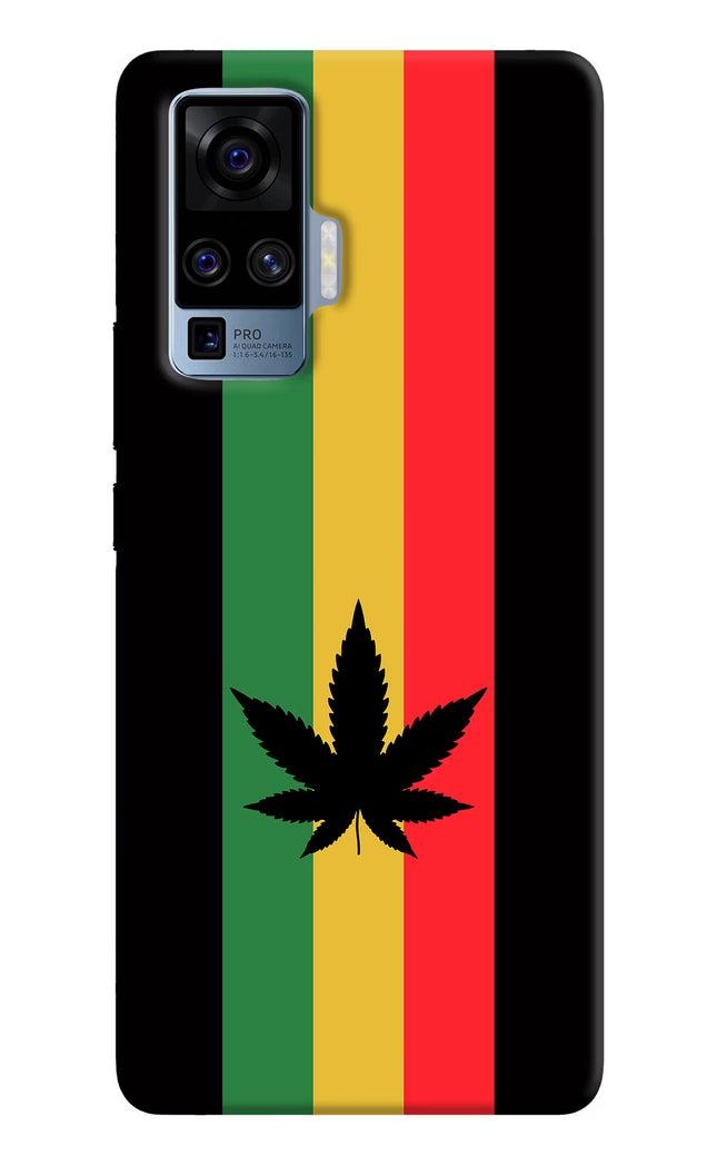 Weed Flag Vivo X50 Pro Hard Case Back Cover by Casekaro