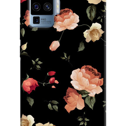 Flowers Vivo X50 Pro Hard Case Back Cover by Casekaro