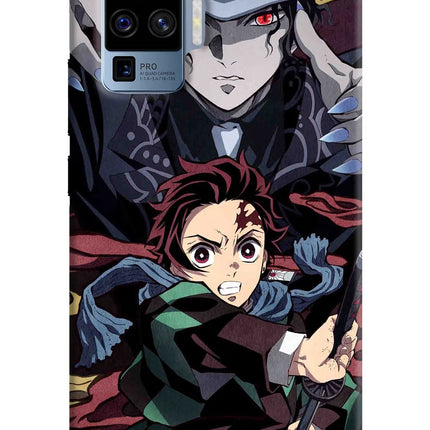 Demon Slayer Vivo X50 Pro Hard Case Back Cover by Casekaro