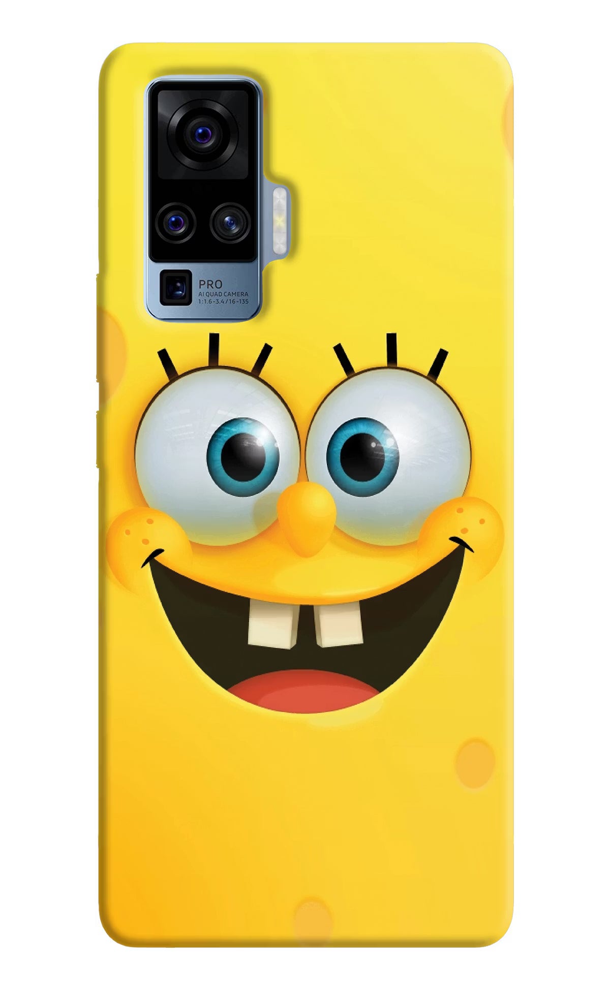 Sponge 1 Vivo X50 Pro Hard Case Back Cover by Casekaro
