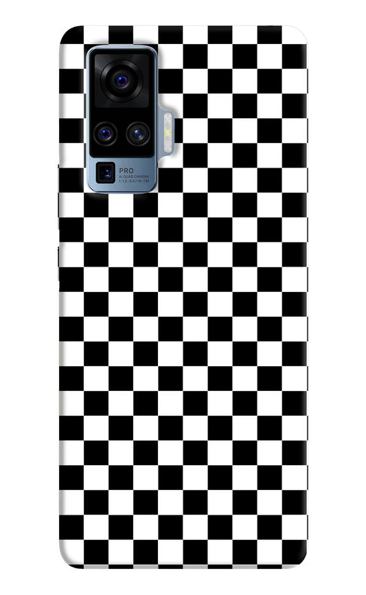 Chess Board Vivo X50 Pro Hard Case Back Cover by Casekaro