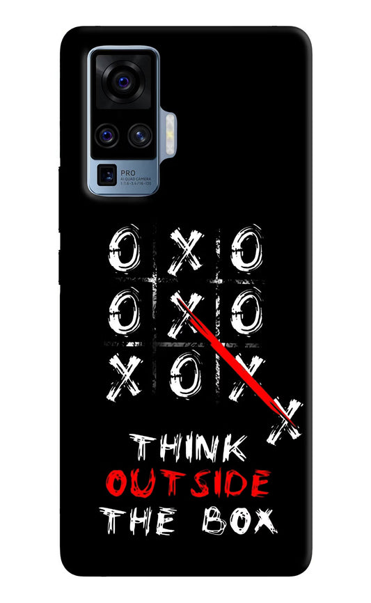 Think out of the BOX Vivo X50 Pro Hard Case Back Cover by Casekaro