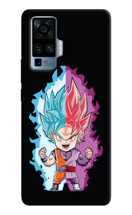 Chota Goku Vivo X50 Pro Hard Case Back Cover by Casekaro
