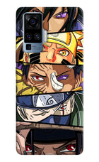 Naruto Character Vivo X50 Pro Hard Case Back Cover by Casekaro