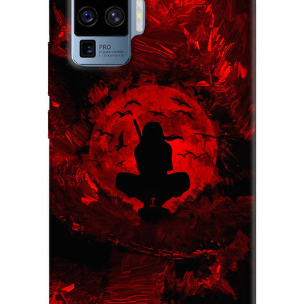 Itachi Uchiha Vivo X50 Pro Hard Case Back Cover by Casekaro