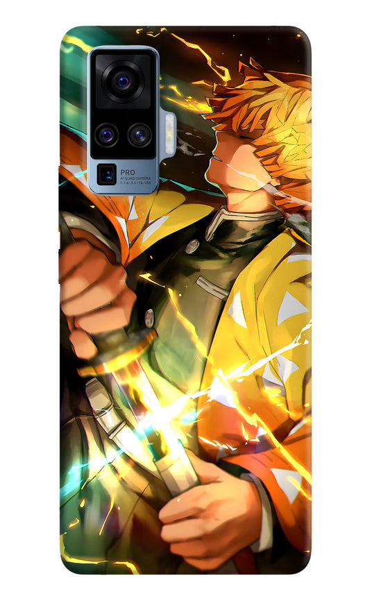 Demon Slayer Vivo X50 Pro Hard Case Back Cover by Casekaro
