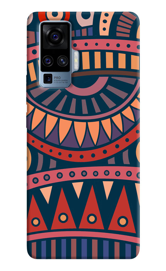 African Culture Design Vivo X50 Pro Hard Case Back Cover by Casekaro