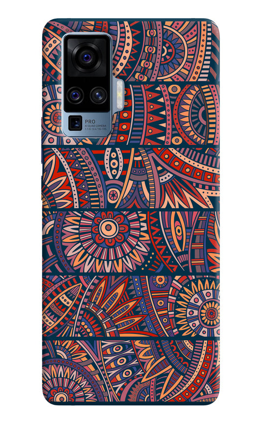 African Culture Design Vivo X50 Pro Hard Case Back Cover by Casekaro