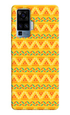 Tribal Pattern Vivo X50 Pro Hard Case Back Cover by Casekaro