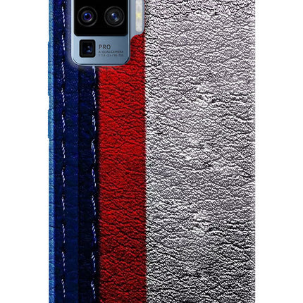 BMW Stripes Vivo X50 Pro Hard Case Back Cover by Casekaro