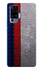 BMW Stripes Vivo X50 Pro Hard Case Back Cover by Casekaro