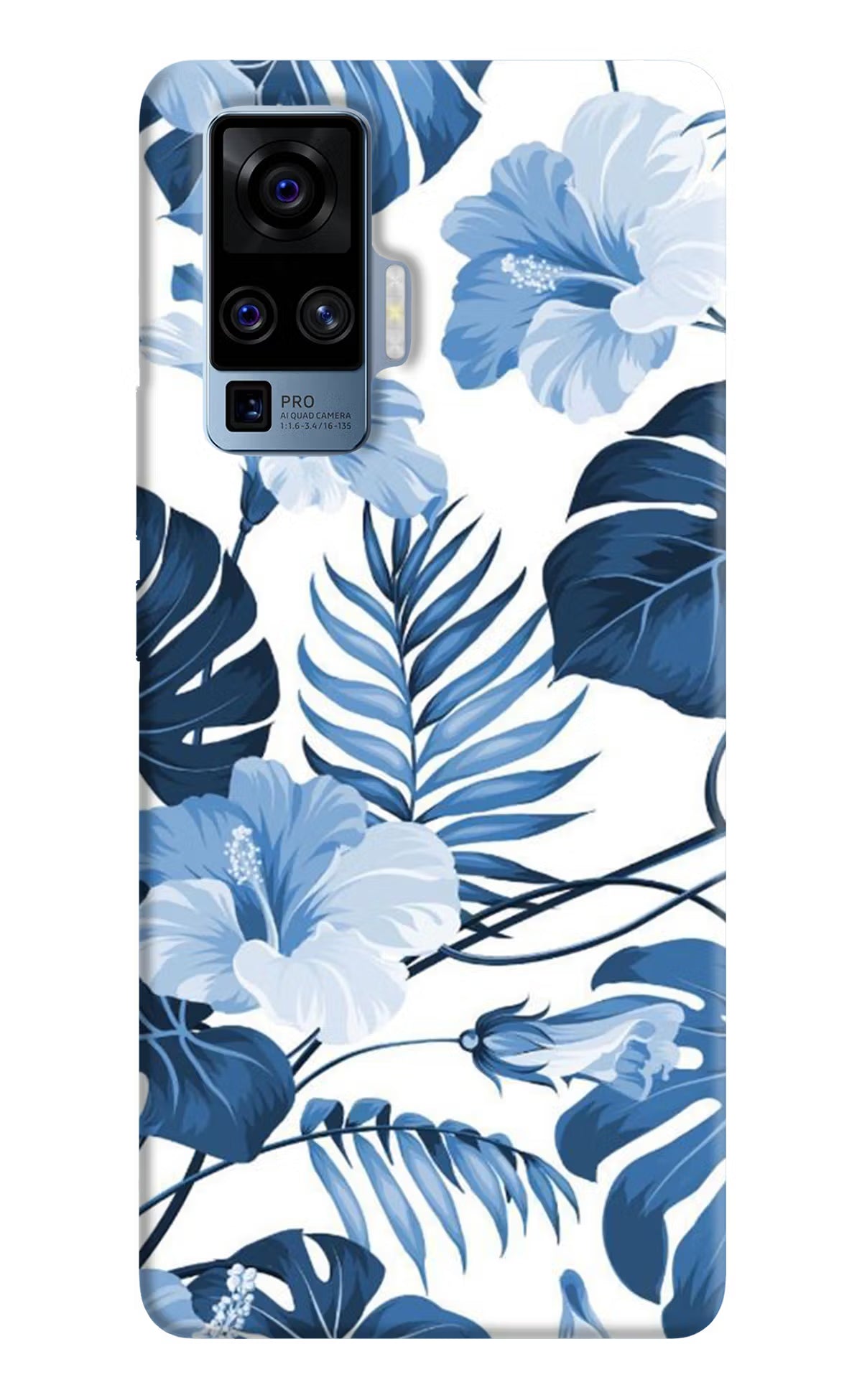 Fabric Art Vivo X50 Pro Hard Case Back Cover by Casekaro