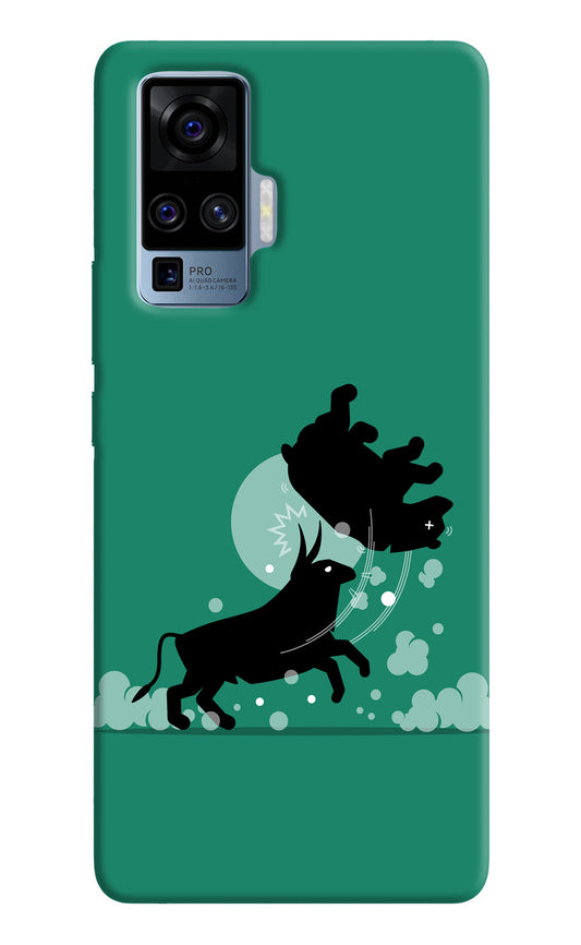 Bull Conqueror Vivo X50 Pro Back Cover