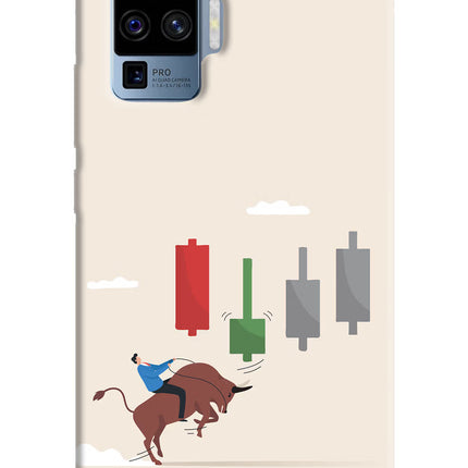 Bull Trading Momentum Vivo X50 Pro Hard Case Back Cover by Casekaro