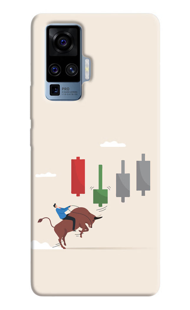 Bull Trading Momentum Vivo X50 Pro Hard Case Back Cover by Casekaro