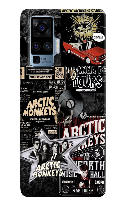 Arctic Monkeys Vivo X50 Pro Hard Case Back Cover by Casekaro