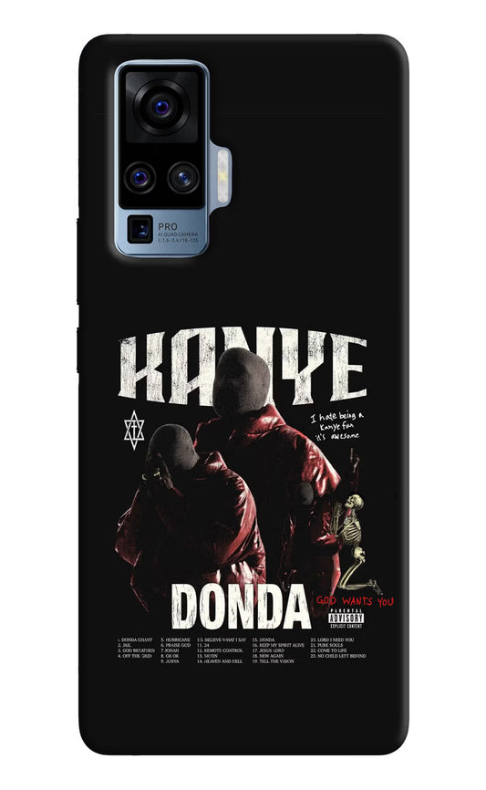 Donda Kanye West Vivo X50 Pro Hard Case Back Cover by Casekaro