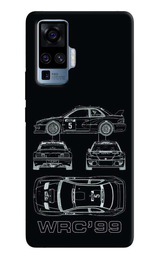 WRC'99 Vivo X50 Pro Hard Case Back Cover by Casekaro