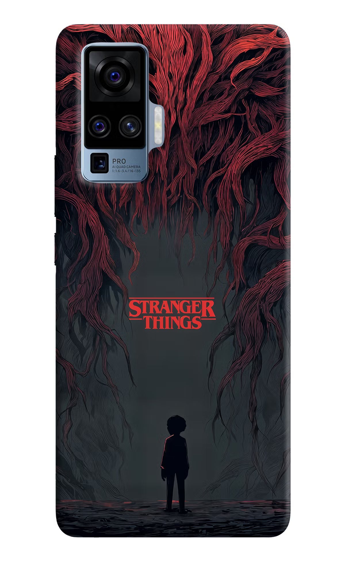 Ordinary Things Dark Side Vivo X50 Pro Hard Case Back Cover by Casekaro