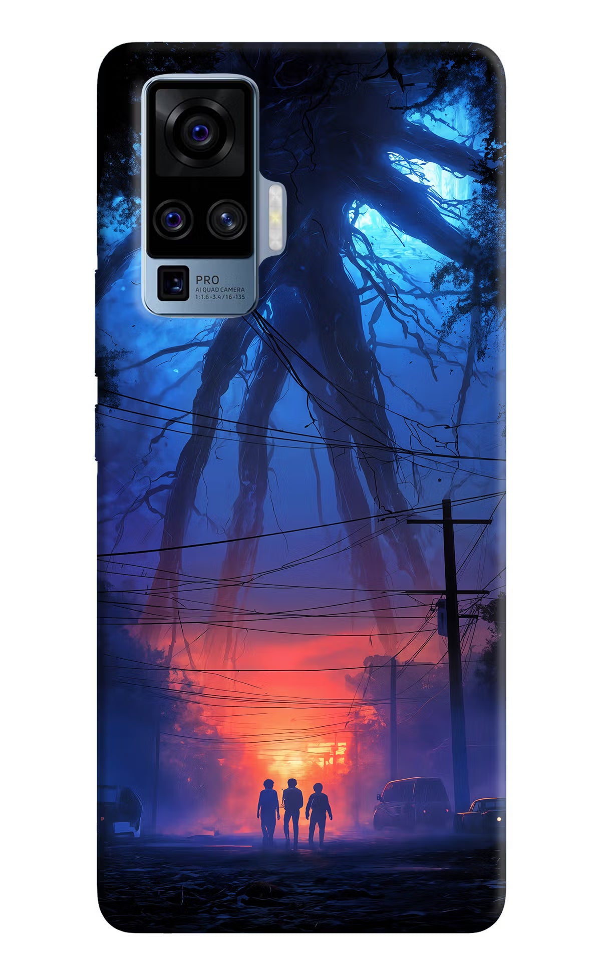 Ordinary Things Shadow Vivo X50 Pro Hard Case Back Cover by Casekaro