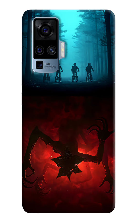 Ordinary Things Downside Up Vivo X50 Pro Hard Case Back Cover by Casekaro