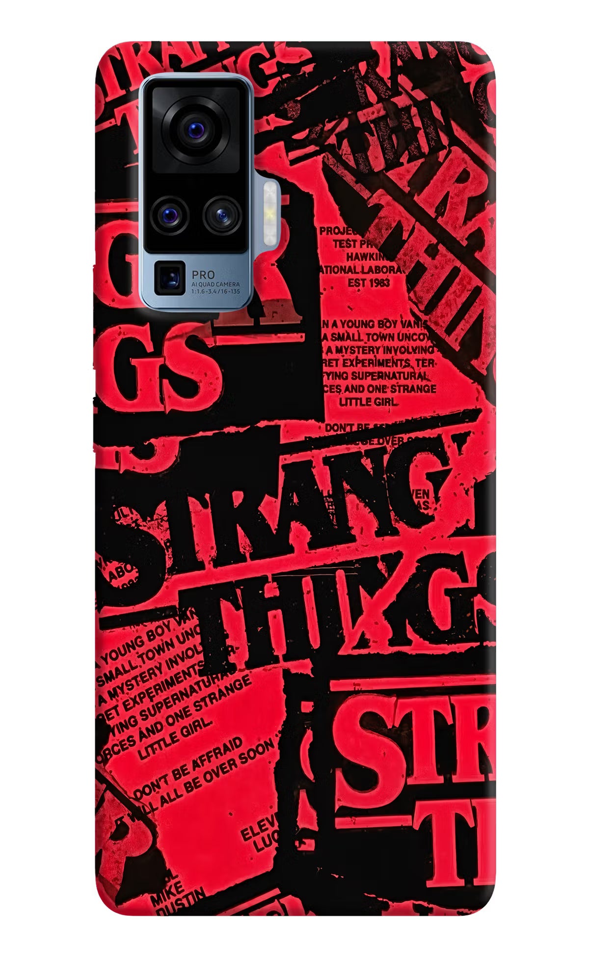 Ordinary Things Vivo X50 Pro Hard Case Back Cover by Casekaro