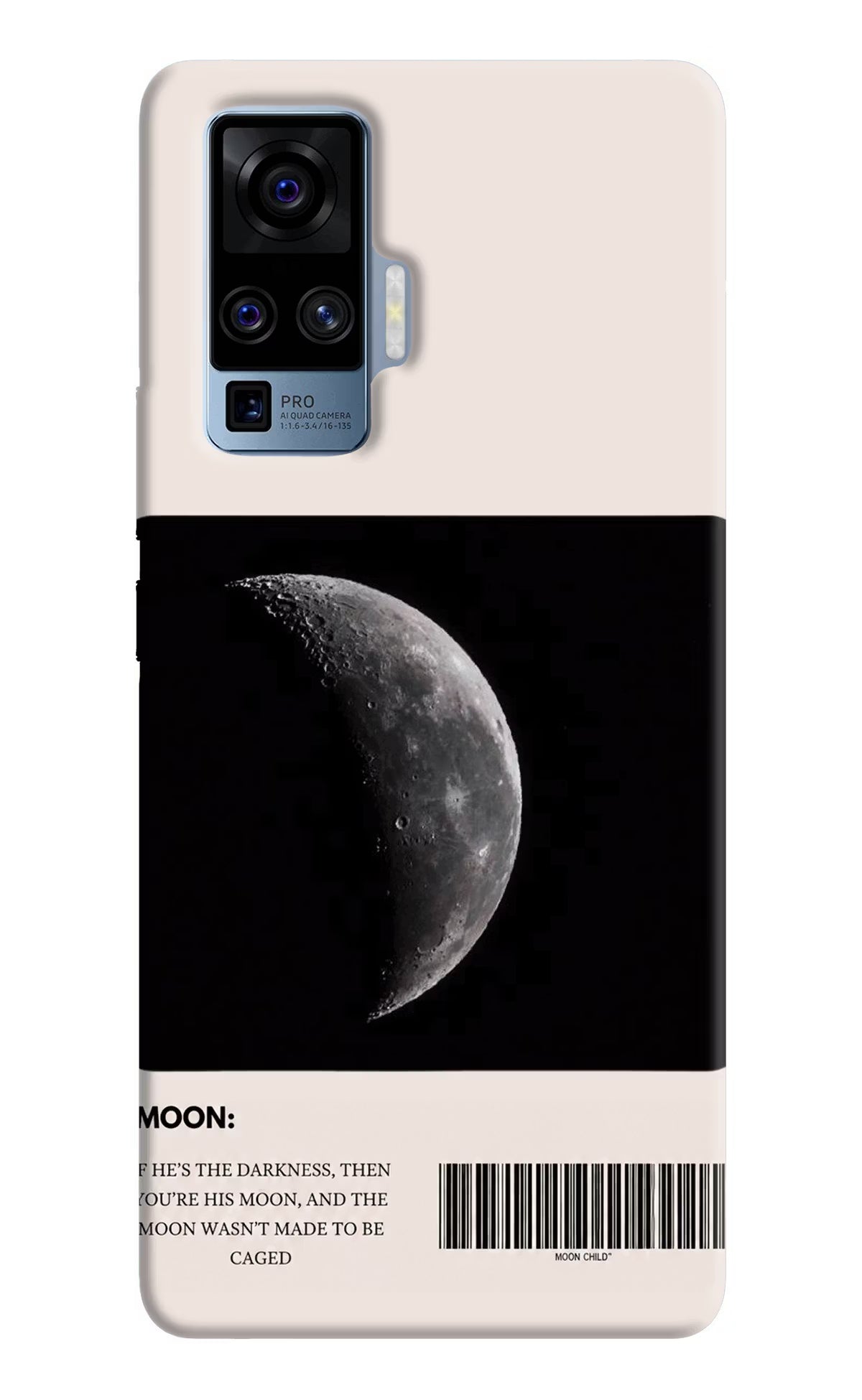 Moon Phase Vivo X50 Pro Back Cover