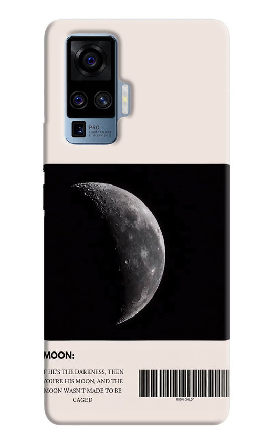 Moon Phase Vivo X50 Pro Hard Case Back Cover by Casekaro