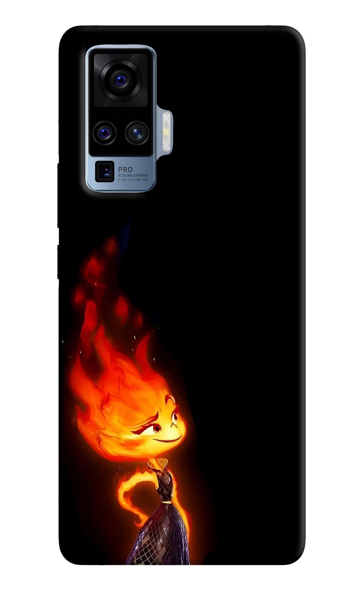 Ember Flame Vivo X50 Pro Back Cover