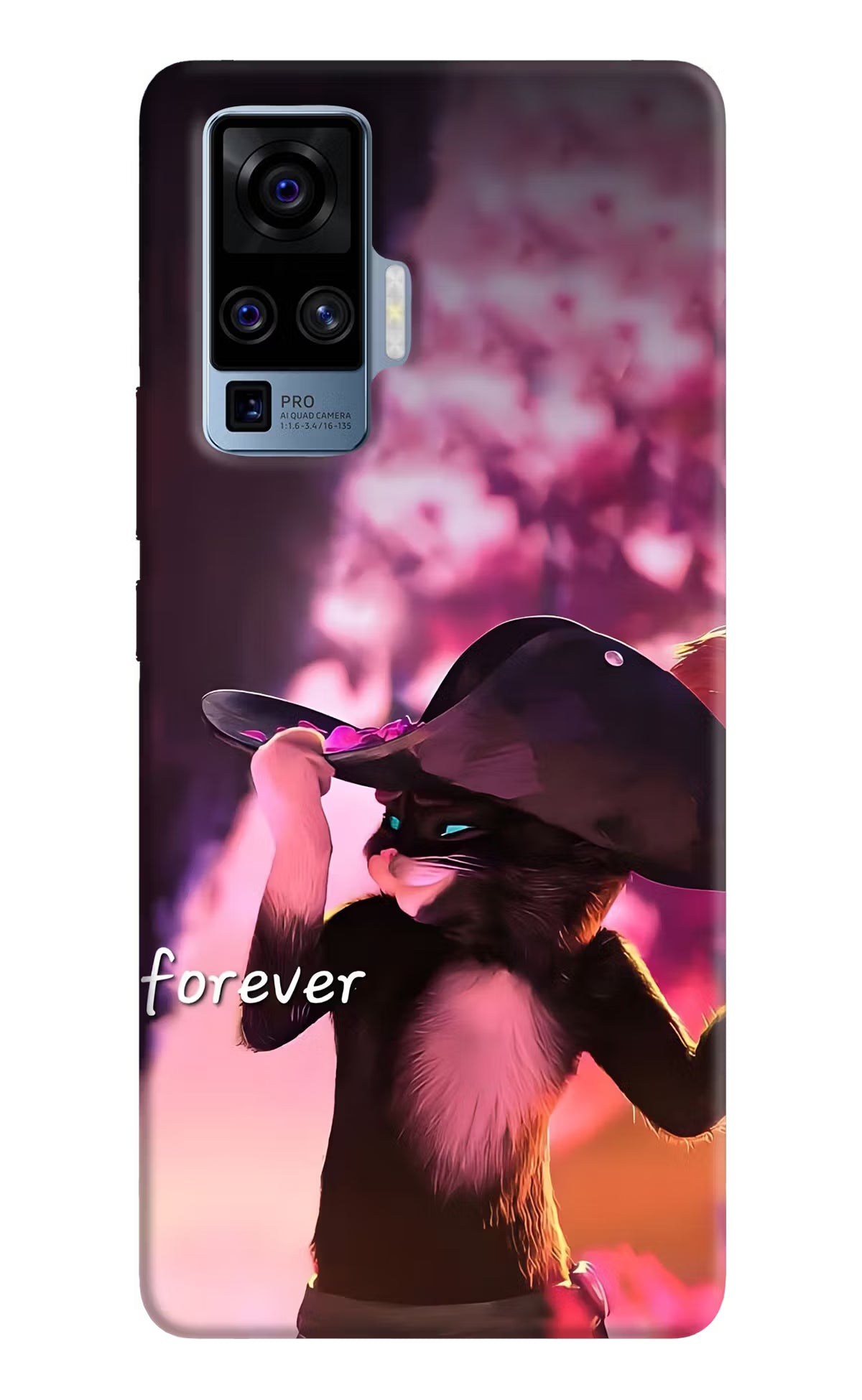 Forever Cat Vivo X50 Pro Back Cover