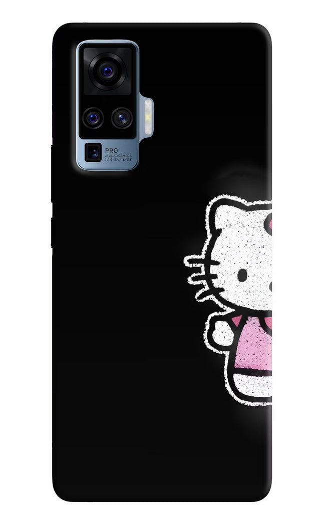 Kitty Charm Vivo X50 Pro Hard Case Back Cover by Casekaro