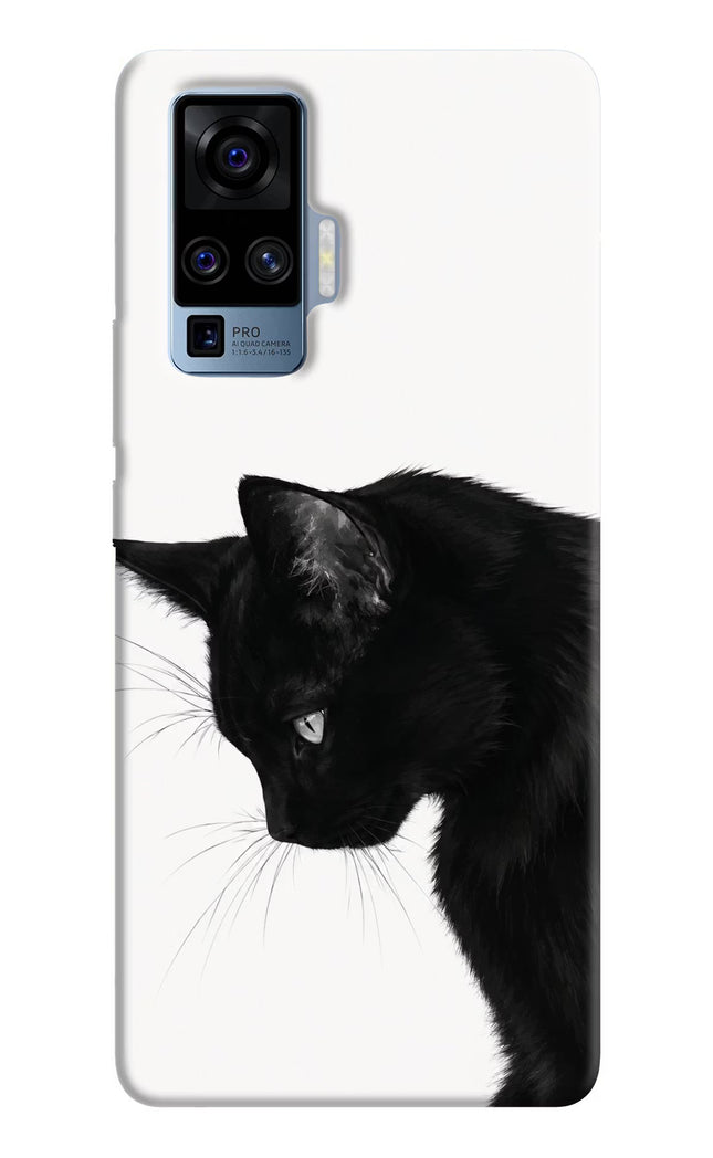 Shadow Gaze Vivo X50 Pro Hard Case Back Cover by Casekaro