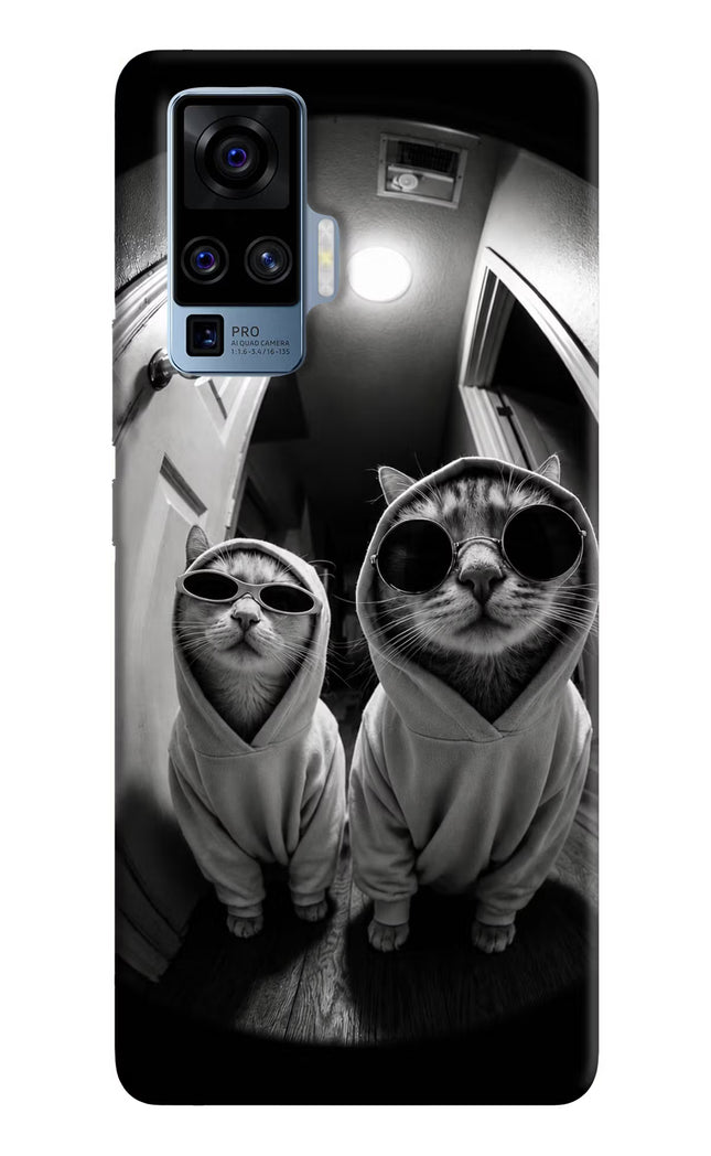 Hood Cats Vivo X50 Pro Hard Case Back Cover by Casekaro