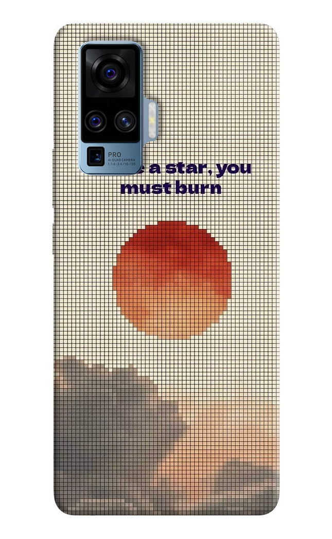 Pixel Sun Vivo X50 Pro Hard Case Back Cover by Casekaro