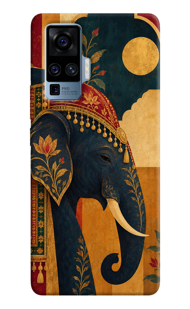 Royal Elephant Vivo X50 Pro Hard Case Back Cover by Casekaro