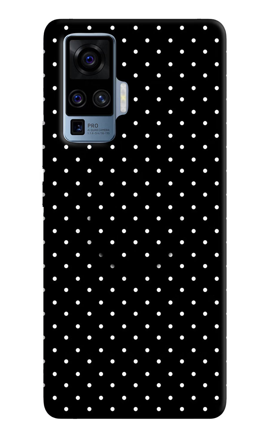 White Dots Vivo X50 Pro Pop Case, Hard case
